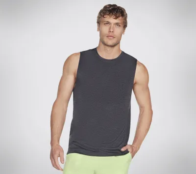 Produktbild von Skechers Herren T-Shirt GODRI CHARGE MUSCLE TANK grau, Größe XL (TT7)
