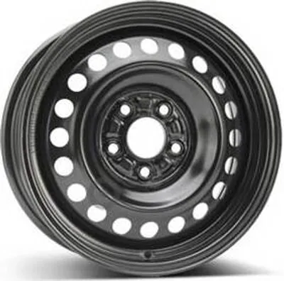 Productafbeelding van 16-inch stalen velg ALCAR, 16" x 6.5", 5x114.3 steek, ET31.5, 67.00mm naafdiameter. Velg in zwarte kleur