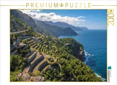 Produktbild von CALVENDO Puzzle Terrassen bei Banyalbufar auf Mallorca, Spanien 2000 Teile Puzzle quer | 2000 Teile Lege-Größe 90x67cm Foto-Puzzle für glückliche Stunden