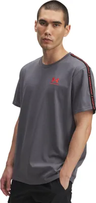 Produktbild von Under Armour Ua Icon Hwt Tee Taping - castlerock, Größe:XL