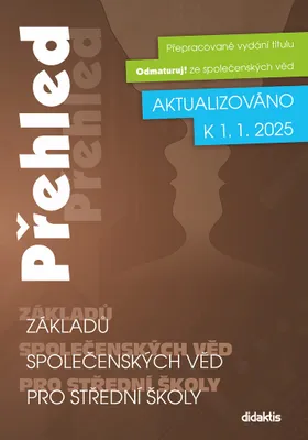 Productafbeelding van Přehled základů společenských věd pro střední školy