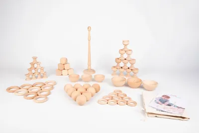 Obrázok produktu pre Tickit Heuristic Play Starter Set, 0,8 rok / roky, Drevo, Drevo