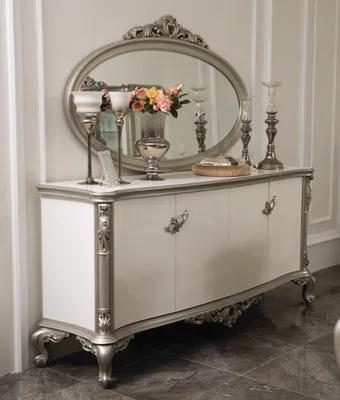 Immagine prodotto di Cassettiera gruppo di specchi in legno credenza cassettiera cassettiere consolle
