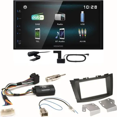 Produktbild von Kenwood DMX-125DAB Bluetooth DAB+ USB MP3 Einbauset für Suzuki Swift Sport FZ NZ