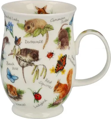 Image de Gobelet Suffolk, "Animal Life" - choix de motifs : Motif (B)