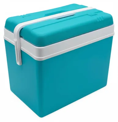 Produktbild von 3.09 Kühlbox 35 Liter - ca. 48 x 30 x 40 cm - Farbe: türkis (XL)
