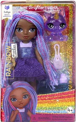Obrázok produktu pre Rainbow High Little Sister - Indigo (Dk Purple)