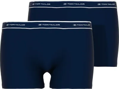 Produktbild von TOM TAILOR Herren Pants blau uni 2er Pack Größe: 8