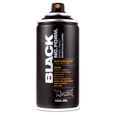 Produktbild von Sprühlack | Montana BLACK Mini | Black | 150ml