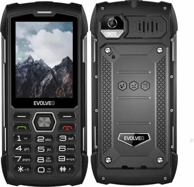 Produktbild von EVOLVEO StrongPhone H1 schwarz-grau