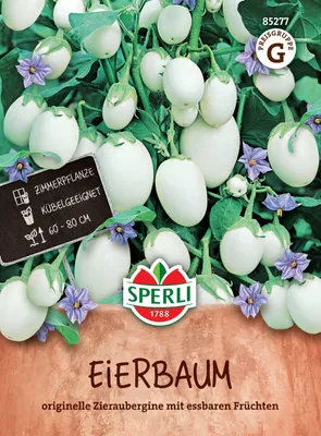 Produktbild von SPERLI Eierbaumsamen Solanum melongena 15 Pflanzen