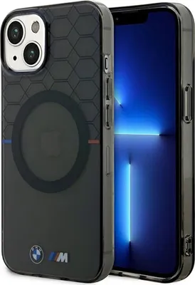 Obrázok produktu pre Puzdro Bmw Bmhmp14Mhgpk Pre Iphone 14 Plus 6.7 - Šedé Pattern Magsafe