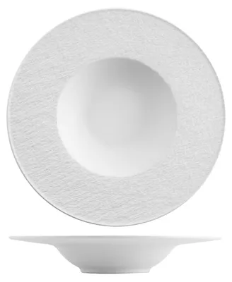 2 Pasta-Teller Skin Ø 28 cm, weiß, Porzellan