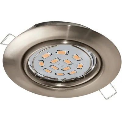 Produktbild von EGLO Peneto, Einbaustrahler, Nicht austauschbare(s) Leuchtmittel, LED, 5 W, 3000 K, Nickel