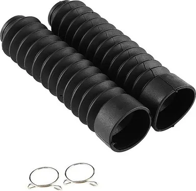 Produktbild von Schwarze Motorradvorkabdeckung 2105mm x 42mm