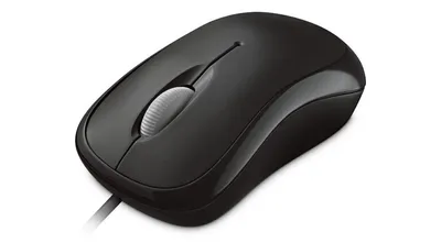Zdjęcie produktu dla Microsoft Basic Optical Mouse, Oburęczny, Optyczny, USB Typu-A, 800 DPI, Czarny