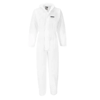 Produktbild von Arbeitskleidung PORTWEST SMS Overall ST30 BizTex SMS Kat.3 Typ 5/6 weiß Overall S