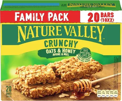 Produktbild von Nature Valley Hafer und Honig HaferriegelFamily Pack 420g