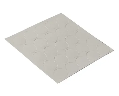 Obrázek produktu pro Walteco Samolepicí krytky, průměr 14mm, šedá, 25 ks