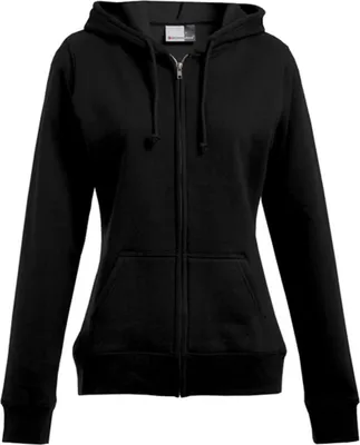 Immagine prodotto di Promodoro 5181 | Giacca con cappuccio donna 80/20 - Colore: Nero - Taglia: XL