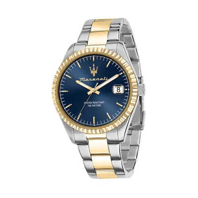 Image de Maserati montre en acier inoxydable analogique COMPETIZIONE hommes argent or D2UMAR8853100027