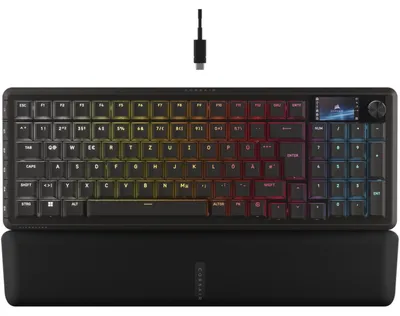 Image de CORSAIR Vanguard PRO 96 (noir, DE-Layout, Corsair MGX Hyperdrive)