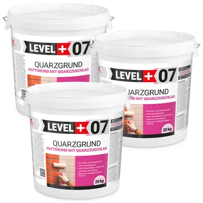 Produktbild von Haftgrund 60Kg Quarzgrund Putzgrund Weiß Grundierung Trenngrund Beton Holz L+07