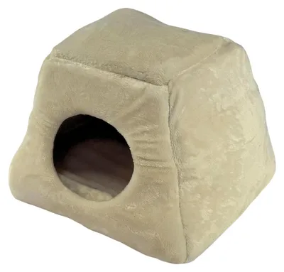 Produktbild von Hunde- und Katzenhaus – Beige, rutschfest