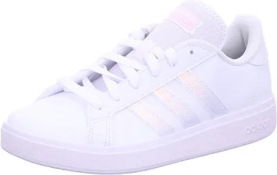 Produktbild von Adidas Damen Sneaker Grand Court Base 2.0 25457-4.5, 25457-5, 25457-6, 25457-6.5, 25457-7.5, 25457-8 ADI-IG6374 white/white/pink 6