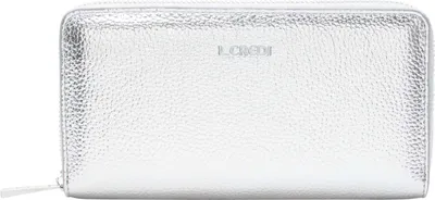 Produktbild von L.CREDI Geldbörse Raphi Zip Around Wallet Silver silberfarben