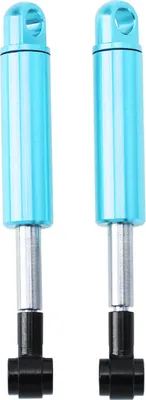 Immagine prodotto di 2 pezzi in lega di alluminio RC ammortizzatori ammortizzatori a olio sospensioni per Tamiya 1/14 camion rimorchio blu