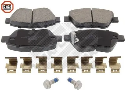 Produktbild von MAPCO Bremsbeläge Satz Vorne für OPEL Corsa D Schrägheck (S07) 6805HPS