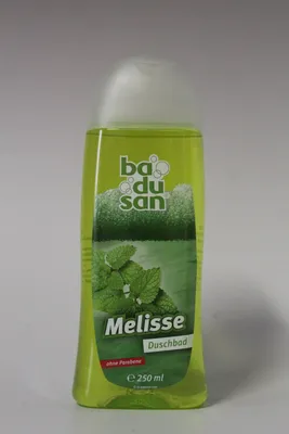 Produktbild von Badusan Duschbad Melisse, Original DDR, 250 ml, pH-hautneutral, Parabenfrei