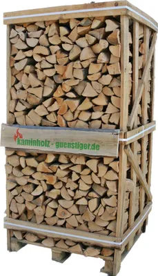 Produktbild von Buche trocken 25 cm - 2 RM Palette