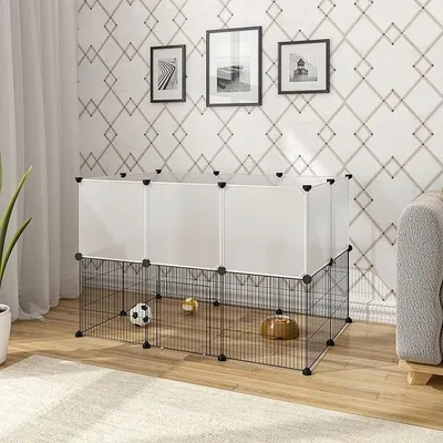 Zdjęcie produktu dla Wybieg dla królików, szczeniaków Eugad 72 x 107 x 72, podwyższenie