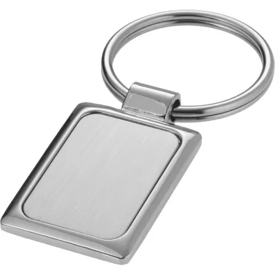 Immagine prodotto di Portachiavi Sergio, rettangolare PF1962 (4,3 x 2,5 x 0,4 cm) (argento)