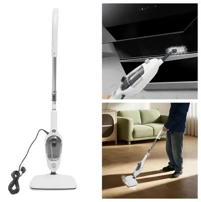 Obrázek produktu pro Ruční parní čistič, výkon 1300 W, univerzální příslušenství, barva: bílá