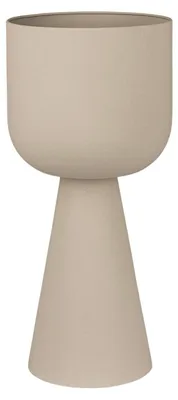 Produktbild von Übertopf - 26 x 56 cm - Sandfarben - Metall