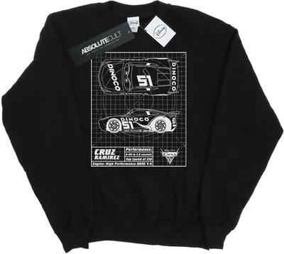 Produktbild von Disney - "Cars" Sweatshirt für Herren BI15752 (S) (Schwarz)