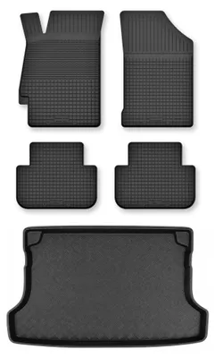 Obrázok produktu pre Vaničkové autokoberce + vaňa kufra pre: Suzuki Grand Vitara II 2005-2014 5-dverová verzia 5 ks