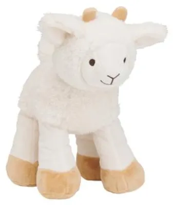 Image de Peluche Happy Horse Churro (mouton), 24 cm, blanche, en peluche, jouet pour bébé