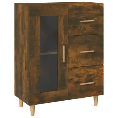 Produktbild von "SALE 2026"Sideboard - elegante Design - Mehrzweckschrank - Räuchereiche 69,5x34x90 cm Holzwerkstoff - Kommoden DE3616156