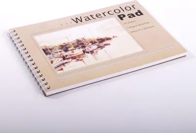 Produktbild von Malblock DIN A4 | 24 Blätter, 190gsm | Aquarellblock, Zeichenblock
