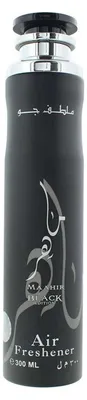Obrázok produktu pre Lattafa Maahir Black osviežovač vzduchu v spreji do domácnosti kúpeľňa odstraňovač zápachu z auta dlhotrvajúci osviežovač vzduchu 300 ml