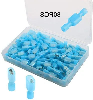 Produktbild von Isolierte Draadconnectoren Nylon blau 40 Paar