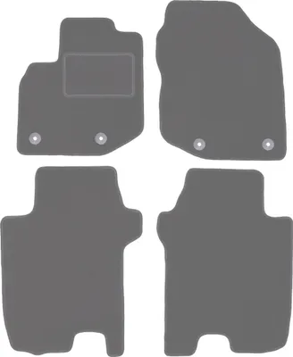 Produktbild von Graphit-Fußmatten für: Honda City V FL Limousine (2011-2013)