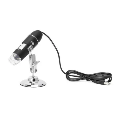 Zdjęcie produktu dla Cyfrowa kamera mikroskopowa USB, inteligentny mikroskop ze światłem LED, możliwość podłączenia do telefonu, dla dzieci i osób starszych - Microscope
