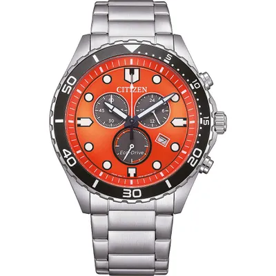Produktbild von Chronograph Citizen Silber   Kollektion Action OF - mann