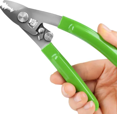 Produktbild von Elfcam - 4-in-1 Glasfaser-Abisolierer mit Polyamid-Schere, FTTH Profiwerkzeug für Techniker