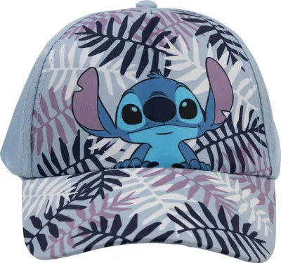 Produktbild von Disney Lilo & Stitch Kappe für Mädchen - Tropic Kinder Cap Basecap Baseballkappe verstellbar Blau